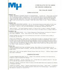 MU, 8 August 1971