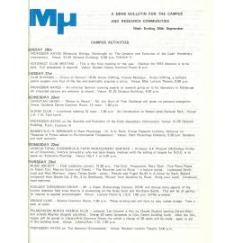 MU, 26 September 1971