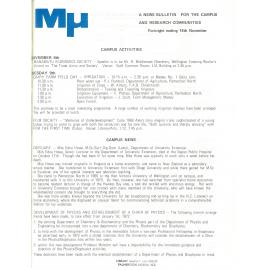 MU, 14 November 1971