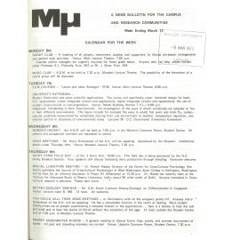 MU, 12 March 1972