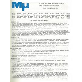 MU, 19 March 1972