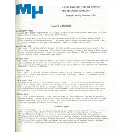 MU, 26 November 1972