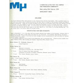 MU, 25 February 1973