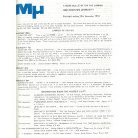 MU, 11 November 1973