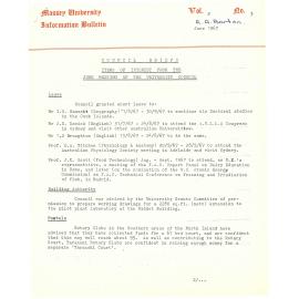 Information Bulletin, 2(3), 1967-06