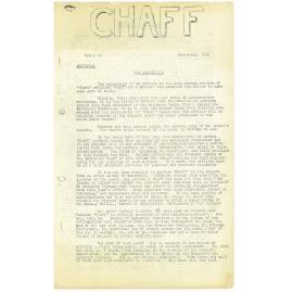 Chaff, 1945-09