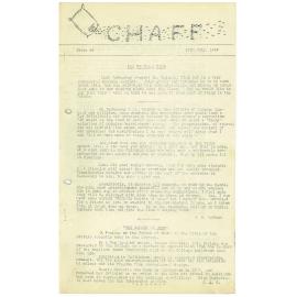 Chaff, 1946-07-19