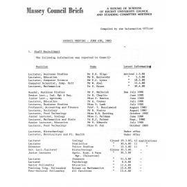 Council Briefs, 1980-06-04