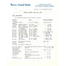 Council Briefs, 1982-06-02