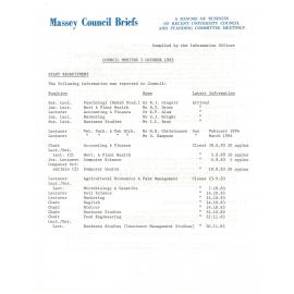 Council Briefs, 1983-10-05
