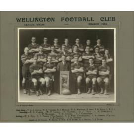 Ira Cunningham, Wellington Football Club Senior Team, 1925