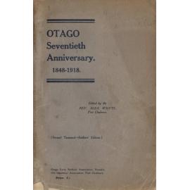 Religious commemoration of the seventieth anniversary of Otago, March 23-24, 1918, Early Settler's Hall, Dunedin