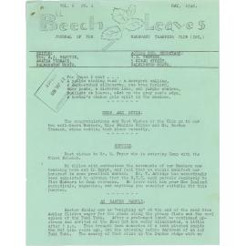 Beech Leaves, v. 6, no. 4, May 1940
