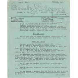 Beech Leaves, v. 6, no. 3, February 1940