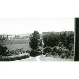 Looking out from Craiglockhart, views of grounds, 1940s