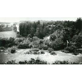 Looking out from Craiglockhart, views of grounds, 1940s