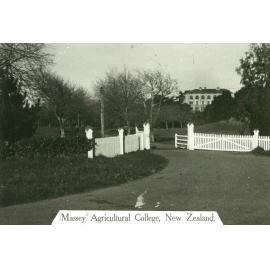 Massey Agricultural College Entrance, 1940s
