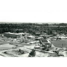 Science Towers under construction, February 1968