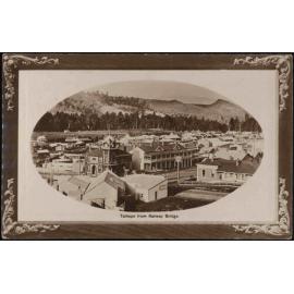 Taihape from Railway Bridge