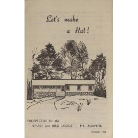 Forest and Bird ephemera