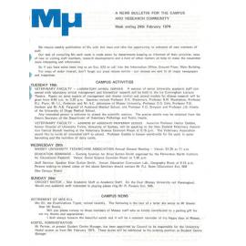 MU, 24 February 1974