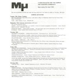 MU, 21 April 1974