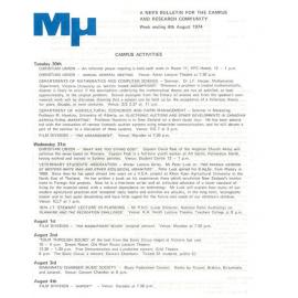 MU, 4 August 1974