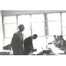 Palmerston North University College staff and students, 14 March 1960