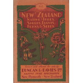 New Zealand native trees, shrubs, plants, ferns & seeds