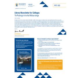 Library Newsletter for Colleges, March 2023