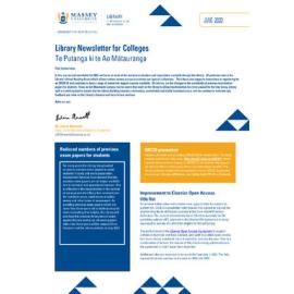 Library Newsletter for Colleges, June 2023