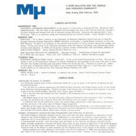 MU, 23 February 1975