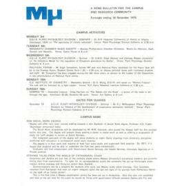 MU, 16 November 1975
