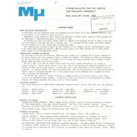 MU, 8 October 1978