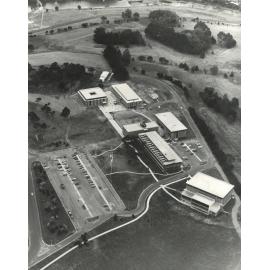 Palmerston North Teachers' College. Aerial view, circa 1973