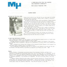 MU, 9 September 1979