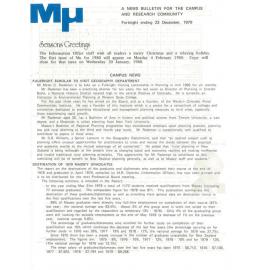 MU, 23 December 1979