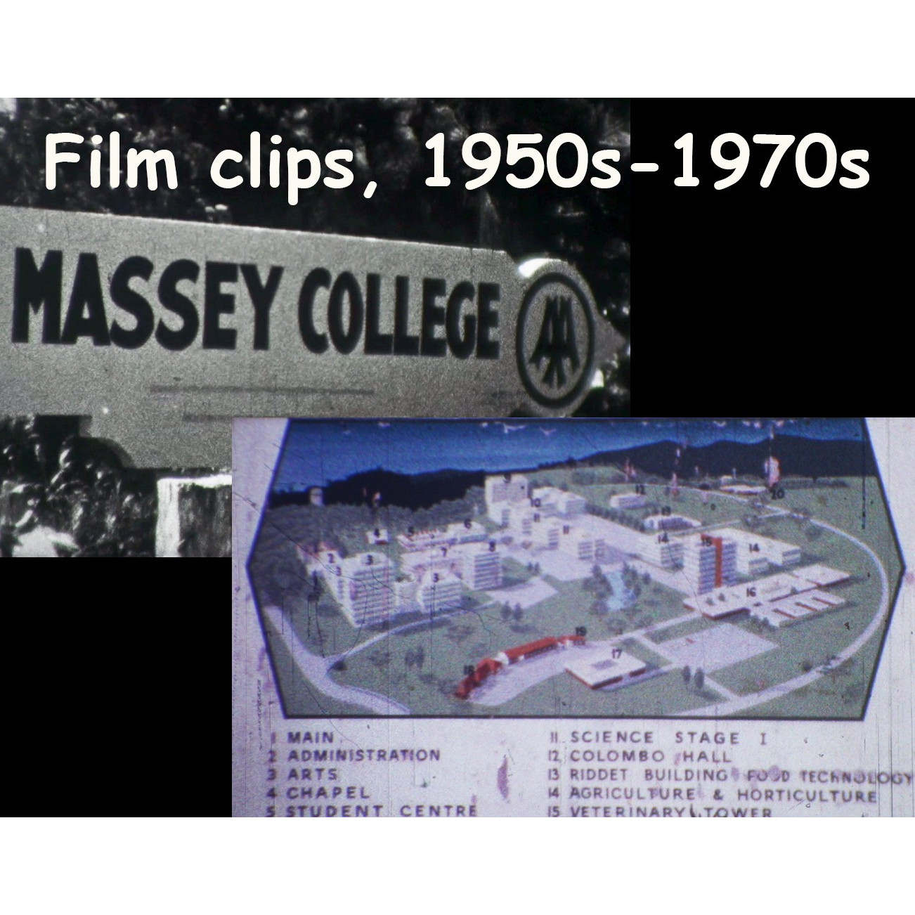 Wally Smith film clips, 1950s-1970s
