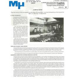 MU, 29 November 1981