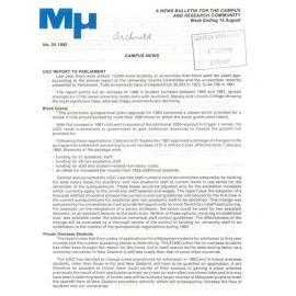 MU, 25, 15 August 1982