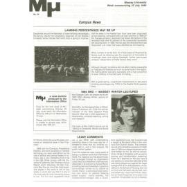 MU, 20, 15 July 1985