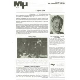 MU, 22, 29 July 1985