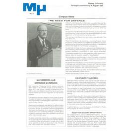 MU, 23, 4 August 1986