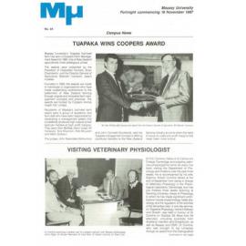 MU, 34, 16 November 1987