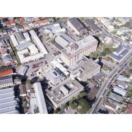 Wellington Polytechnic aerial photograph, 8 September 1992