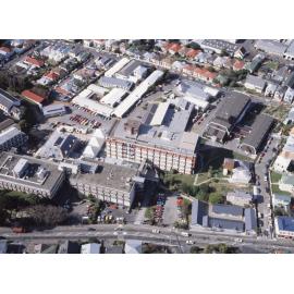 Wellington Polytechnic aerial photograph, 8 September 1992