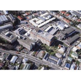 Wellington Polytechnic aerial photograph, 8 September 1992