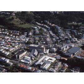Wellington Polytechnic aerial photograph, 8 September 1992
