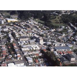 Wellington Polytechnic aerial photograph, 8 September 1992
