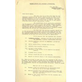 Massey Agricultural College Old Students Association newsletter, 22 April 1939